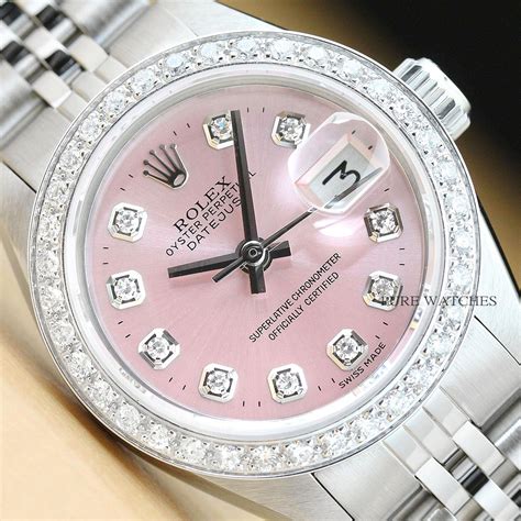 pink small rolex|pink rolex watches for women.